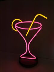 Kokteyl Led Neon (Masaüstü)
