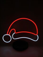 Noel Şapkası Led Neon (Masaüstü)