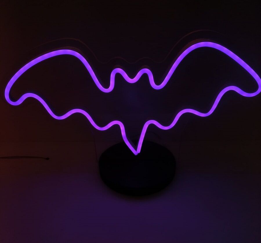 Yarasa Led Neon (Masaüstü)