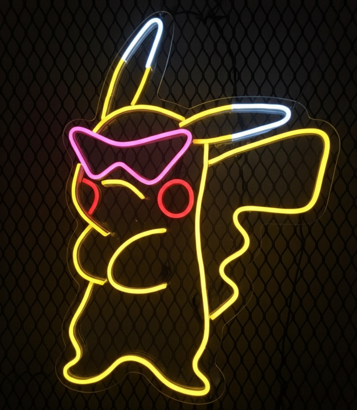 Pikachu Pokemon Led Neon