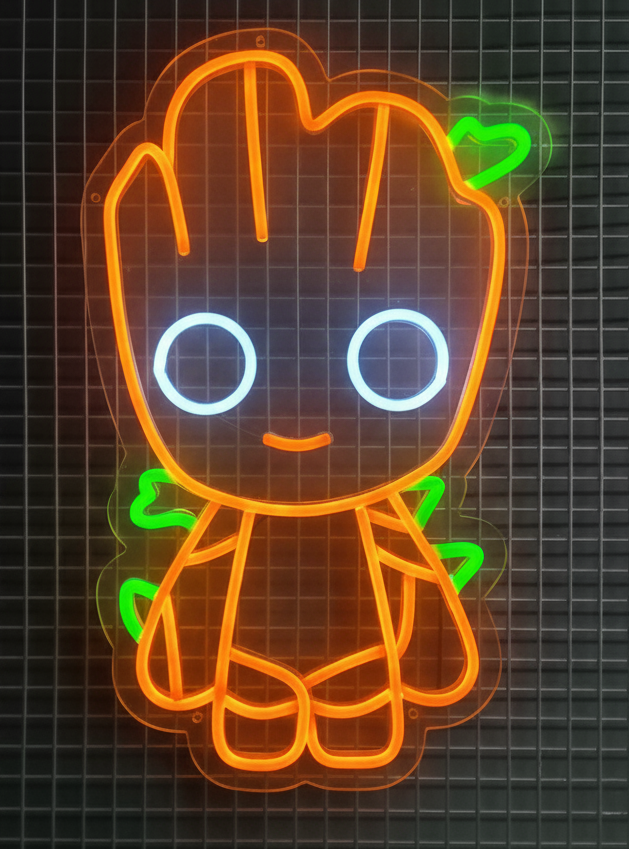 Groot Led Neon
