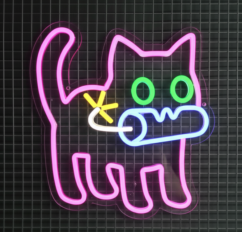 Dinamit Kedi Led Neon