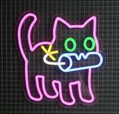 Dinamit Kedi Led Neon