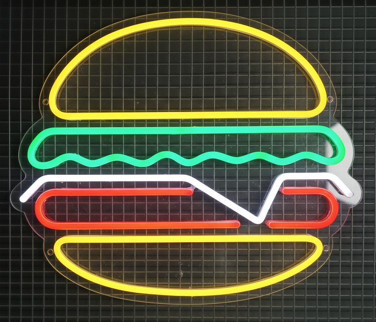 Hamburger Led Neon