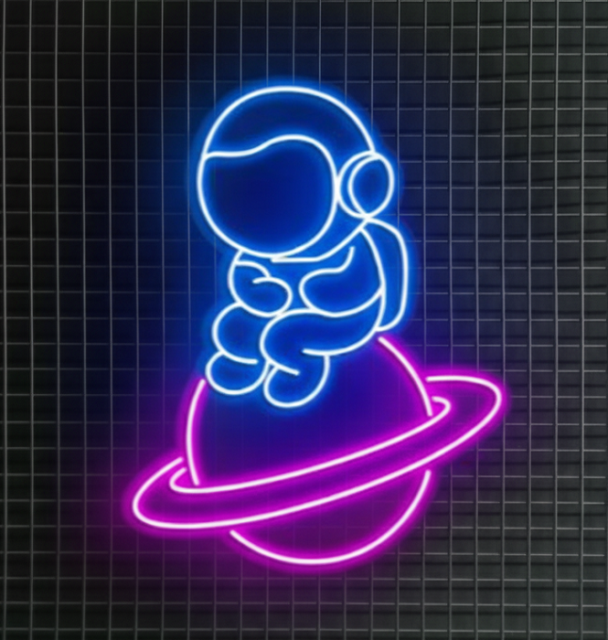 Uzay Yolcusu Led Neon