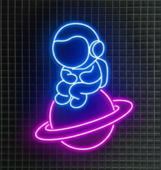 Uzay Yolcusu Led Neon