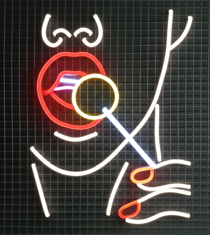 Candy Lips Led Neon