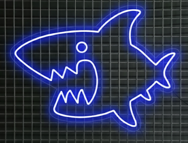 Köpek Balığı Led Neon