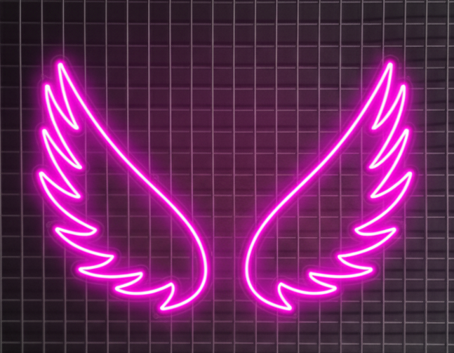 Melek Kanadı 1  Led Neon