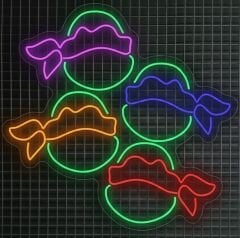 Ninja Kaplumbağalar Led Neon